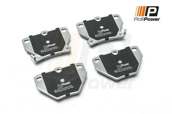 ProfiPower 1B2070 Brake Pad Set, disc brake 1B2070