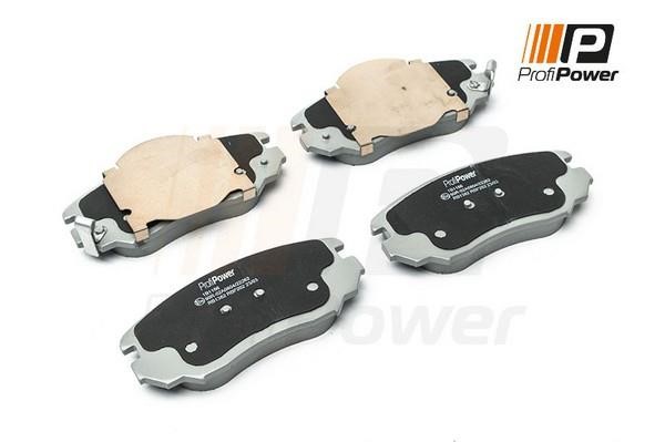 ProfiPower 1B1166 Brake Pad Set, disc brake 1B1166