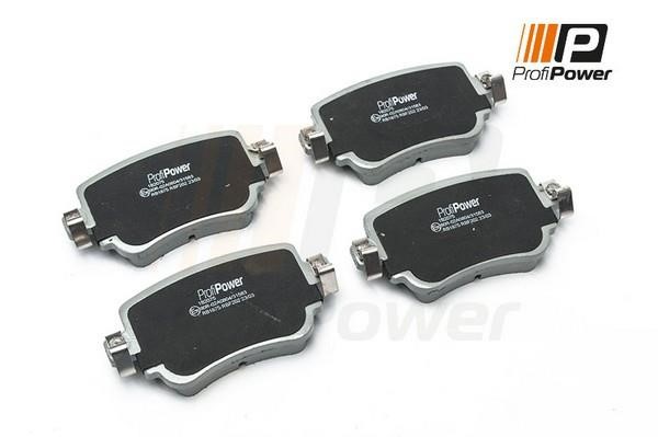 ProfiPower 1B2075 Brake Pad Set, disc brake 1B2075