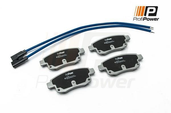 ProfiPower 1B2046 Brake Pad Set, disc brake 1B2046