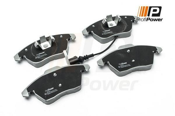 ProfiPower 1B1004 Brake Pad Set, disc brake 1B1004