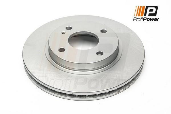 ProfiPower 3B1039 Front brake disc ventilated 3B1039