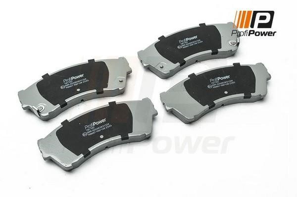 ProfiPower 1B1162 Brake Pad Set, disc brake 1B1162