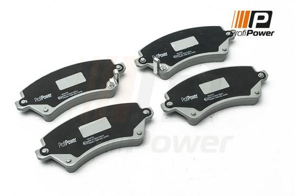 ProfiPower 1B1070 Brake Pad Set, disc brake 1B1070