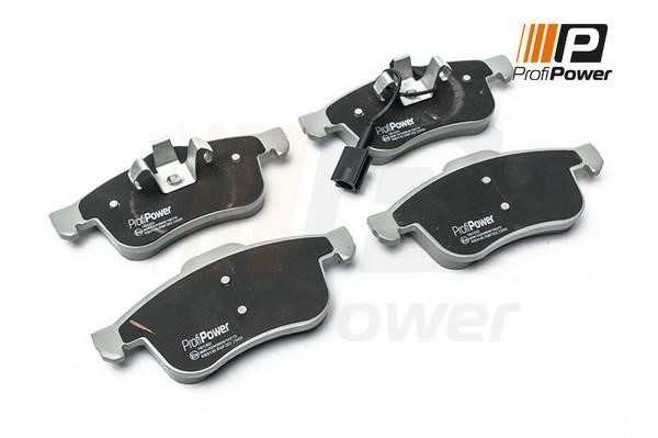 ProfiPower 1B1202 Brake Pad Set, disc brake 1B1202