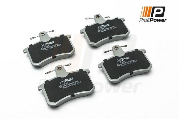 ProfiPower 1B2020 Brake Pad Set, disc brake 1B2020