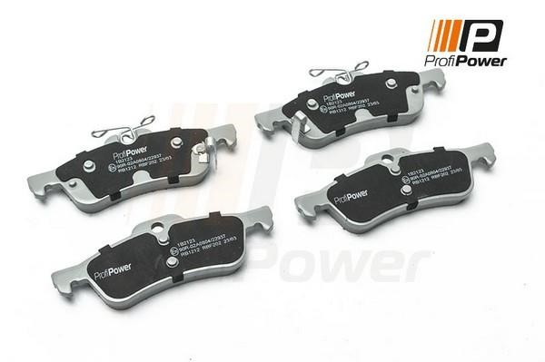 ProfiPower 1B2123 Brake Pad Set, disc brake 1B2123