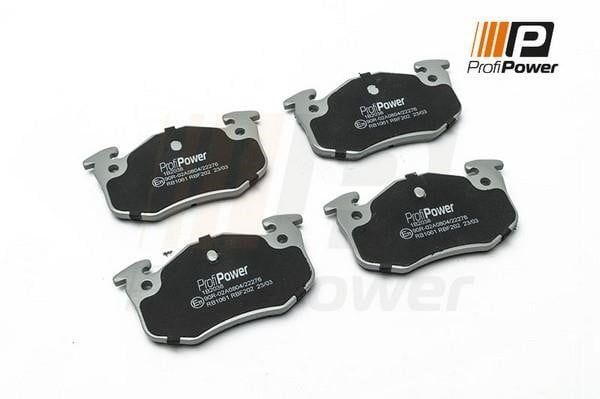 ProfiPower 1B2038 Brake Pad Set, disc brake 1B2038