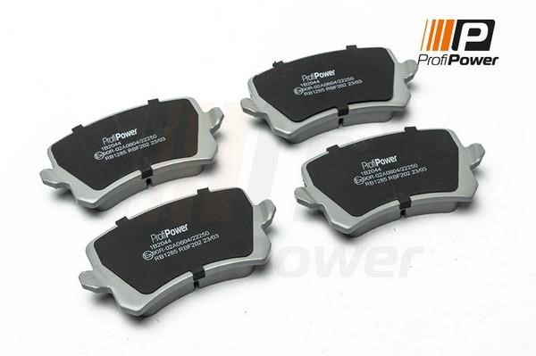 ProfiPower 1B2044 Brake Pad Set, disc brake 1B2044