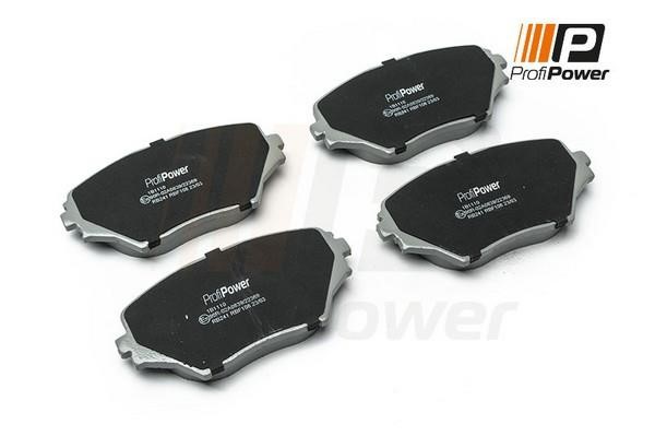 ProfiPower 1B1110 Brake Pad Set, disc brake 1B1110