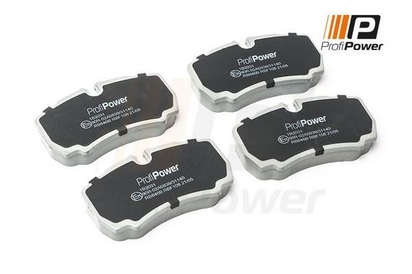 ProfiPower 1B2031 Brake Pad Set, disc brake 1B2031