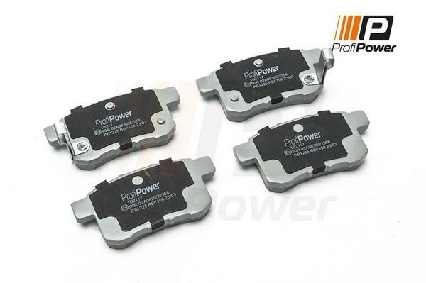 ProfiPower 1B2117 Brake Pad Set, disc brake 1B2117