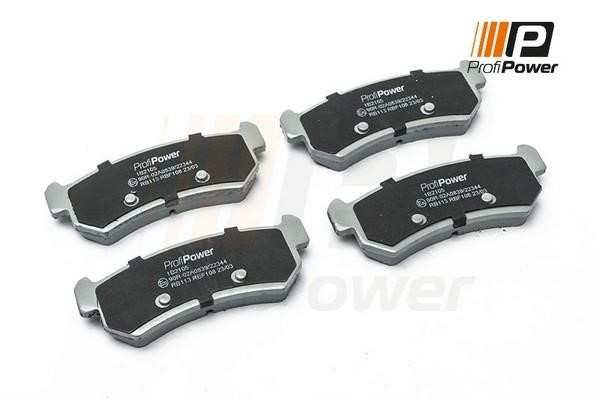 ProfiPower 1B2105 Brake Pad Set, disc brake 1B2105