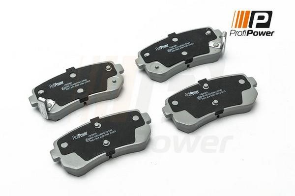 ProfiPower 1B2005 Brake Pad Set, disc brake 1B2005