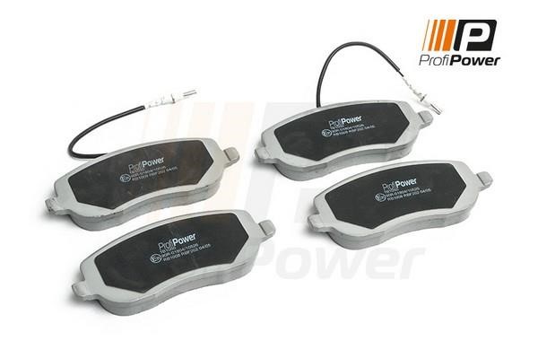ProfiPower 1B1050 Brake Pad Set, disc brake 1B1050