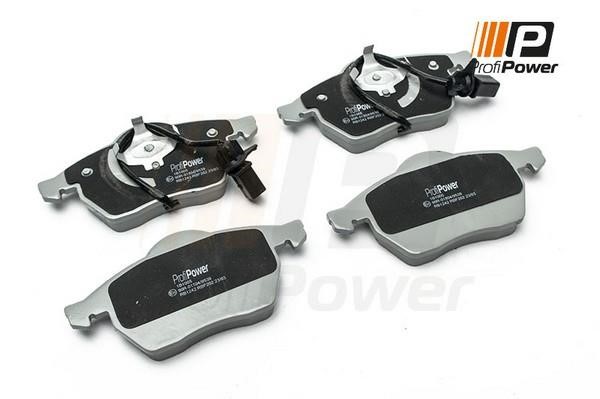 ProfiPower 1B1005 Brake Pad Set, disc brake 1B1005