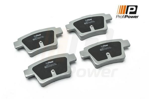 ProfiPower 1B2072 Brake Pad Set, disc brake 1B2072