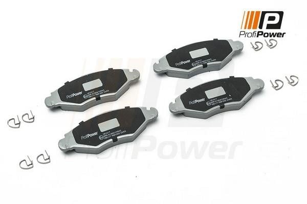 ProfiPower 1B1017 Brake Pad Set, disc brake 1B1017