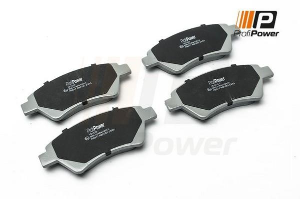 ProfiPower 1B1029 Brake Pad Set, disc brake 1B1029