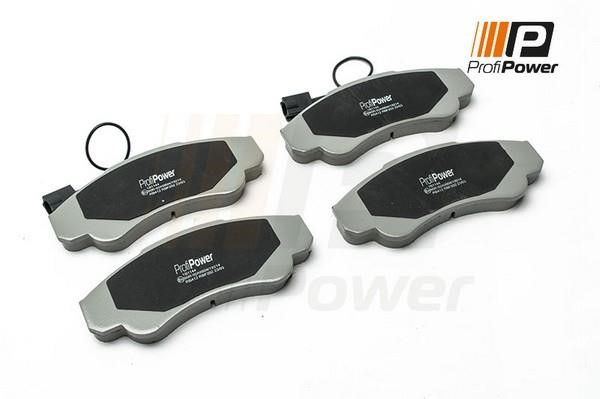 ProfiPower 1B1144 Brake Pad Set, disc brake 1B1144