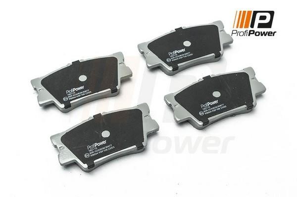 ProfiPower 1B2115 Brake Pad Set, disc brake 1B2115