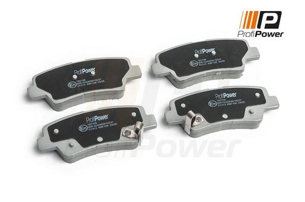 ProfiPower 1B2109 Brake Pad Set, disc brake 1B2109