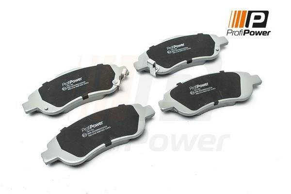ProfiPower 1B1182 Brake Pad Set, disc brake 1B1182