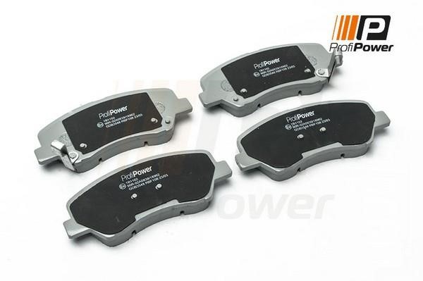 ProfiPower 1B1102 Brake Pad Set, disc brake 1B1102
