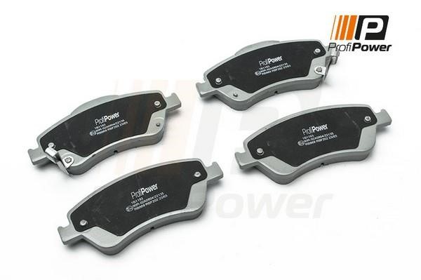 ProfiPower 1B1193 Brake Pad Set, disc brake 1B1193