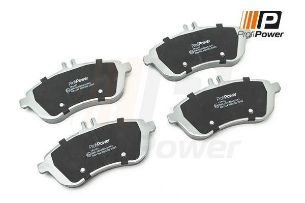 ProfiPower 1B1101 Brake Pad Set, disc brake 1B1101