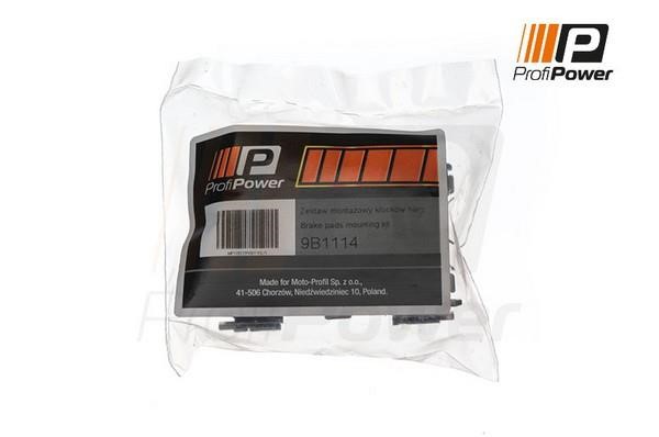 ProfiPower 9B1114 Mounting kit brake pads 9B1114