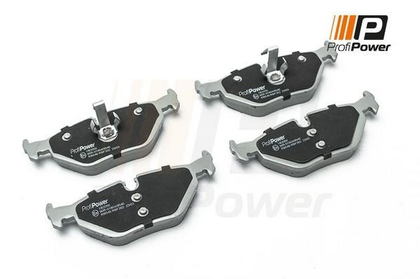 ProfiPower 1B2050 Brake Pad Set, disc brake 1B2050