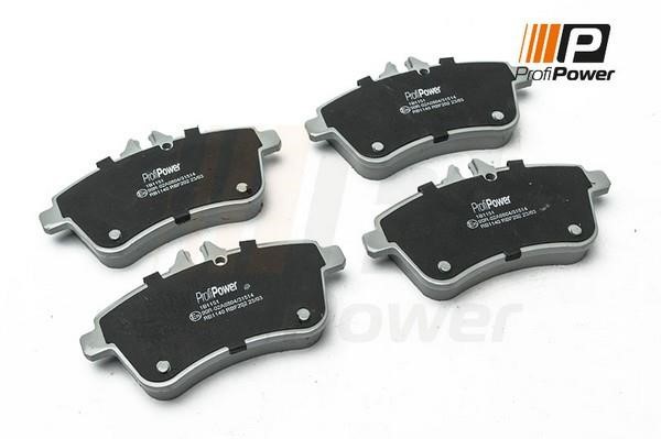 ProfiPower 1B1151 Brake Pad Set, disc brake 1B1151