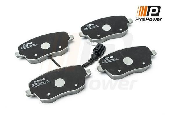ProfiPower 1B1119 Brake Pad Set, disc brake 1B1119
