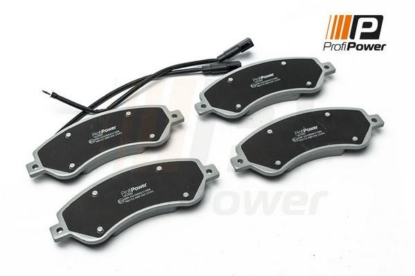 ProfiPower 1B1095 Brake Pad Set, disc brake 1B1095