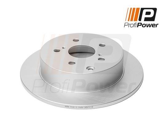 ProfiPower 3B2119 Rear brake disc, non-ventilated 3B2119