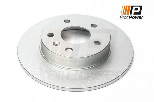 ProfiPower 3B2004 Rear brake disc, non-ventilated 3B2004