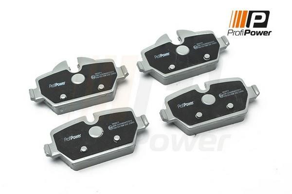 ProfiPower 1B2071 Brake Pad Set, disc brake 1B2071