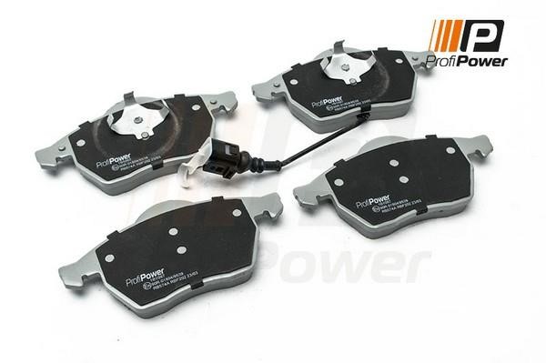 ProfiPower 1B1097 Brake Pad Set, disc brake 1B1097
