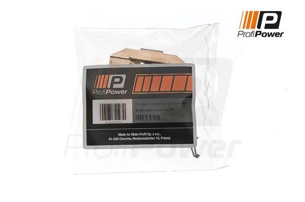 ProfiPower 9B1119 Mounting kit brake pads 9B1119