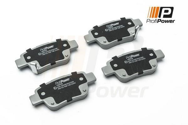 ProfiPower 1B2026 Brake Pad Set, disc brake 1B2026