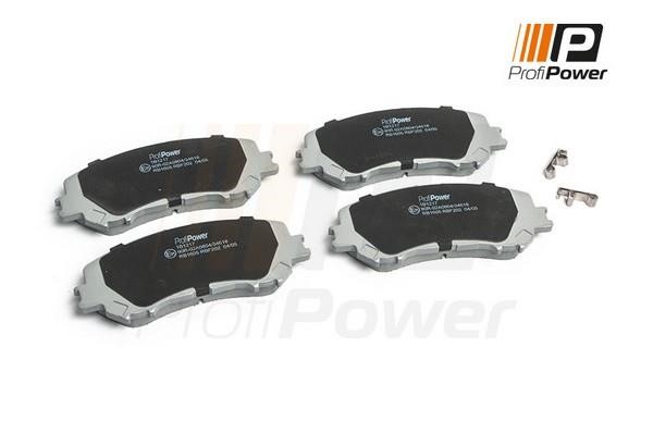 ProfiPower 1B1217 Brake Pad Set, disc brake 1B1217