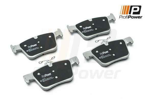 ProfiPower 1B2077 Brake Pad Set, disc brake 1B2077