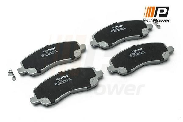 ProfiPower 1B1075 Brake Pad Set, disc brake 1B1075