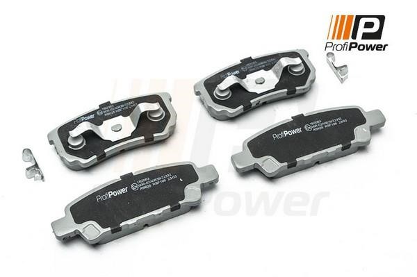 ProfiPower 1B2063 Brake Pad Set, disc brake 1B2063