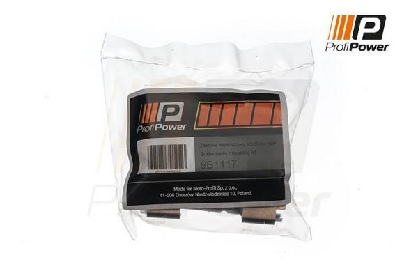 ProfiPower 9B1117 Mounting kit brake pads 9B1117