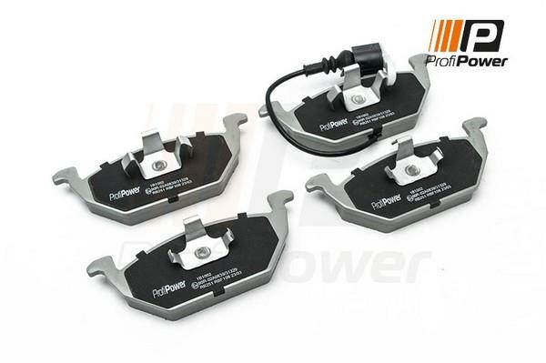 ProfiPower 1B1002 Brake Pad Set, disc brake 1B1002