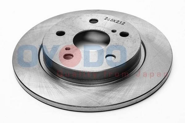 Oyodo 40H2053-OYO Rear brake disc, non-ventilated 40H2053OYO