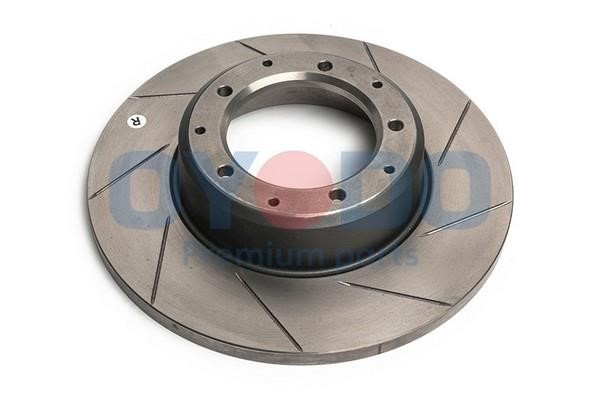 Oyodo DBA549SR Rear brake disc, non-ventilated DBA549SR