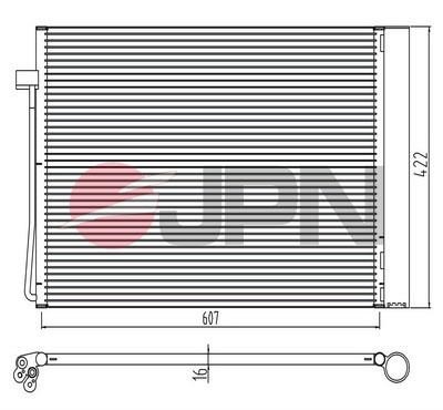 60C9082JPN JPN AC Condenser